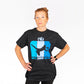 T-Shirt Black-Blue ARGENTINA