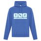 Hoodie Soccer Action   ROYAL HEATER  BLUE SKY