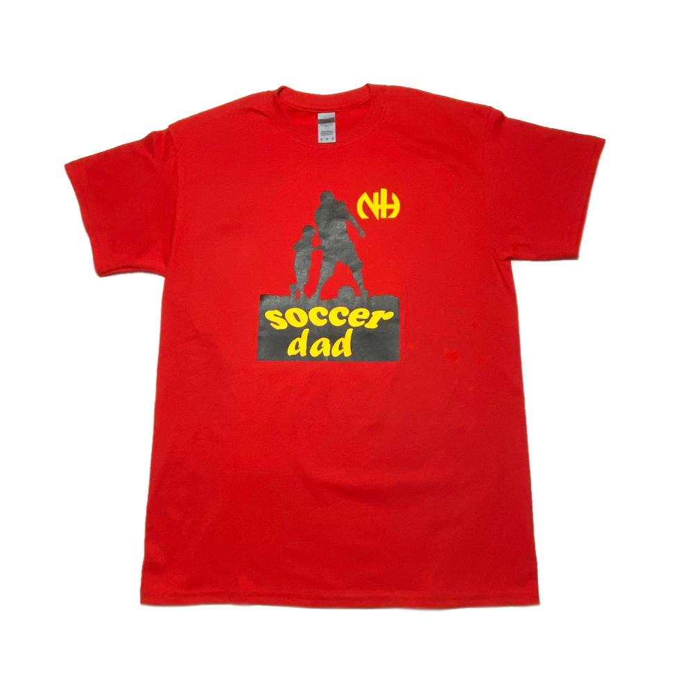 t-shirt-soccer-dad-rouge